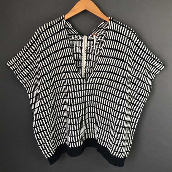 Free People Sweaters - Free People Knit Poncho Sweater